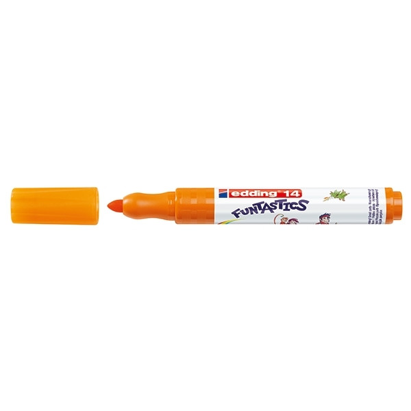Edding 14 Funtastics orange felt tip pen 4-14006 239255 - 1