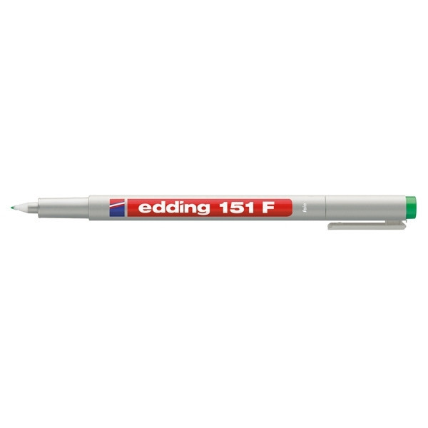 Edding 151F OHP green marker (10-pack) 239716 - 1