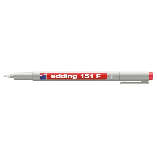 Edding 151F OHP red marker 4-151002 200712 - 1