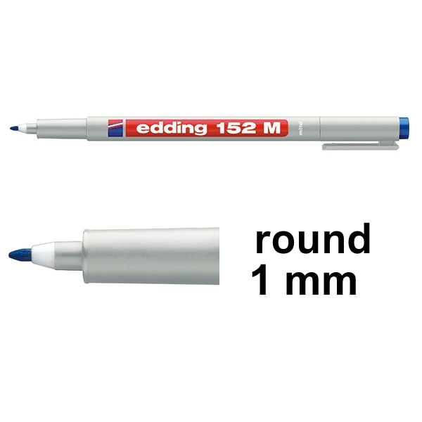 Edding 152M blue OHP non-permanent marker 4-152003 200871 - 1