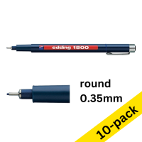 Edding 1800 blue profipen (0.35mm) (10-pack)
