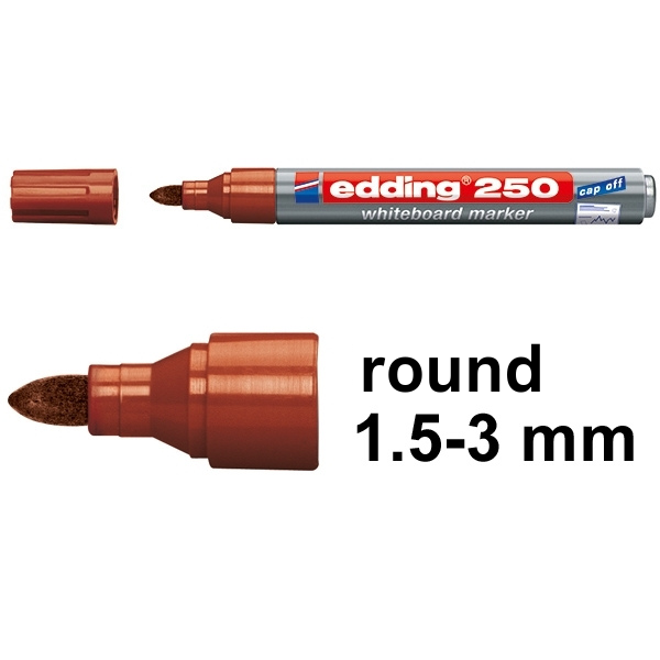 Edding 250 brown whiteboard marker 4-250007 200841 - 1