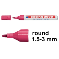 Edding 3000 carmine permanent marker 4-3000019 200797