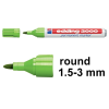 Edding 3000 light green permanent marker 200789 - 1