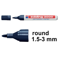 Edding 3000 steel blue permanent marker 4-3000017 200795