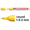 Edding 3000 yellow permanent marker (10-pack) 239401 - 1