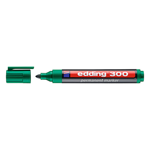 Edding 300 green permanent marker  (1.5mm - 3mm) 4-300004 246315 - 1