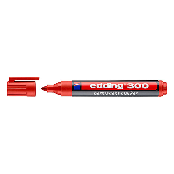 Edding 300 red permanent marker (1.5mm - 3mm) 4-300002 246318 - 1