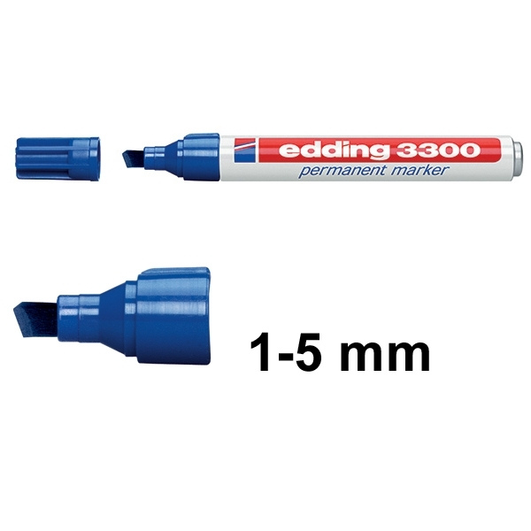 Edding 3300 blue permanent marker 4-3300003 200816 - 1
