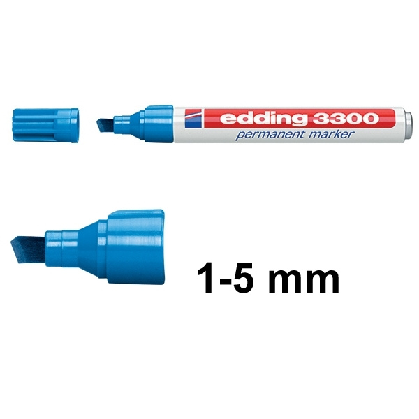 Edding 3300 light blue permanent marker 4-3300010 200823 - 1