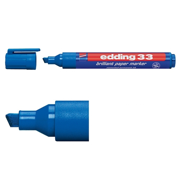 Edding 33 brilliant blue paper marker 4-33003 239214 - 1