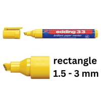 Edding 33 brilliant yellow paper marker 4-33005 239216