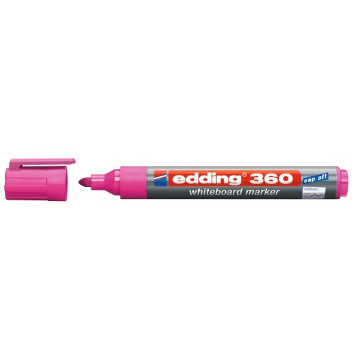 Edding 360 pink whiteboard marker (1.5mm - 3mm) 4-360009 240542 - 1