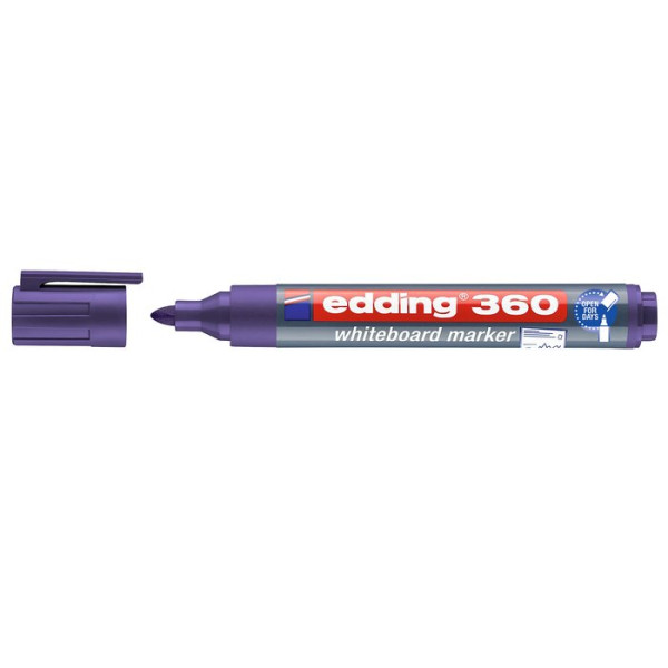 Edding 360 violet whiteboard marker (1.5mm - 3mm) 4-360008 240541 - 1