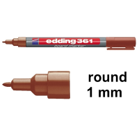 Edding 361 brown whiteboard marker 4-361007 200847