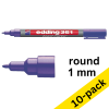 Edding 361 violet whiteboard marker (10-pack) 239511 - 1