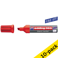 Edding 365 red whiteboard marker (10-pack)  239767