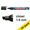 Edding 383 black flipchart marker (10-pack) 239772 - 1