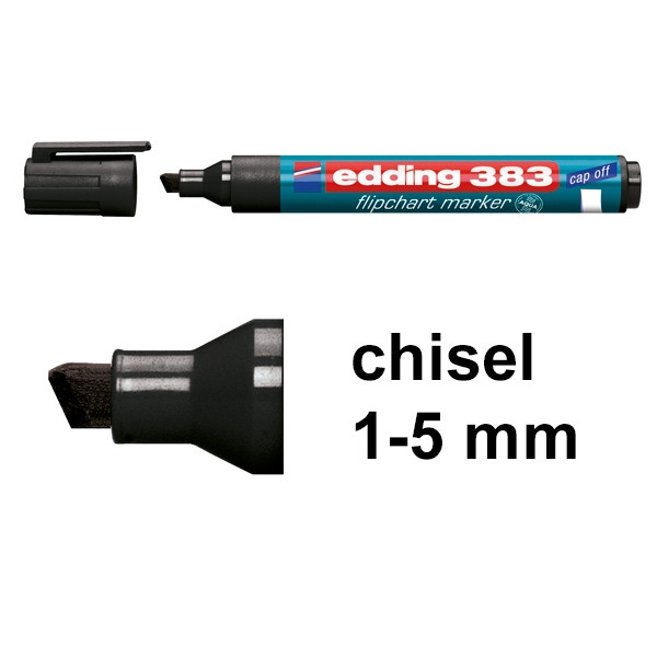 Edding 383 black flipchart marker 4-383001 200942 - 1
