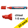 Edding 383 red flipchart marker (10-pack) 239771 - 1