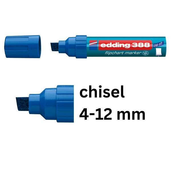 Edding 388 blue flipchart marker (10-pack)  239773 - 1