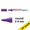 Edding 4000 violet lacquer marker (10-pack) 239785 - 1