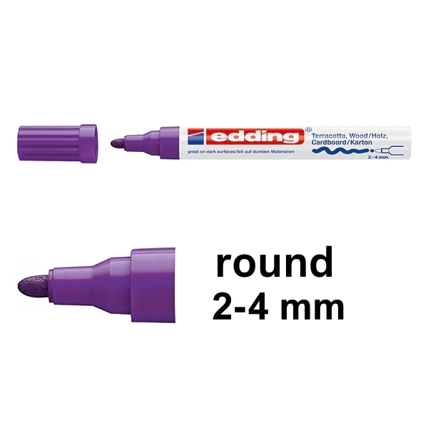 Edding 4000 violet lacquer marker 4-4000008 239120 - 1