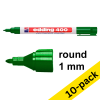 Edding 400 green permanent marker (10-pack) 239442 - 1