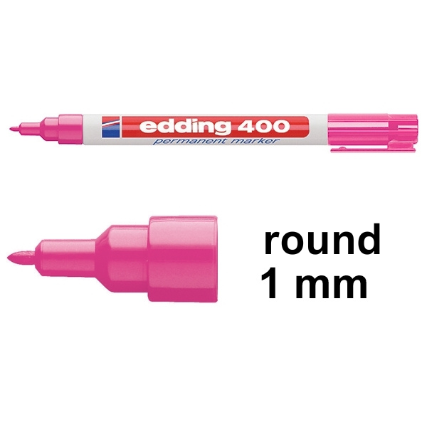 Edding 400 pink permanent marker 4-400009 200803 - 1