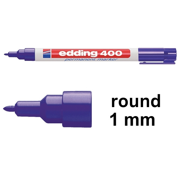 Edding 400 violet permanent marker 4-400008 200802 - 1