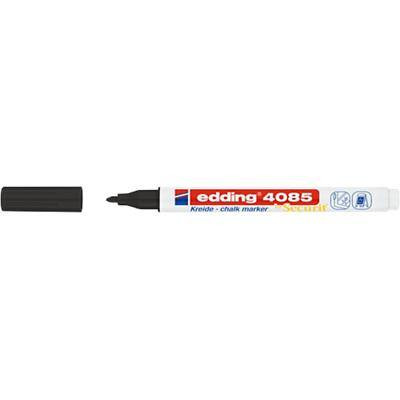 Edding 4085 black chalk marker (1mm - 2mm round) 4-4085001 240094 - 1