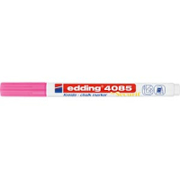 Edding 4085 neon pink chalk marker (1mm - 2mm round) 4-4085069 240105