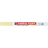 Edding 4085 pastel yellow chalk marker (1mm - 2mm round) 4-4085135 240110