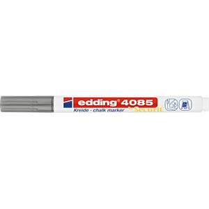 Edding 4085 silver chalk marker (1mm - 2mm round) 4-4085054 240099 - 1
