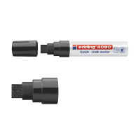 Edding 4090 black chalk marker (4mm - 15mm chisel) 200887