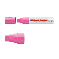 Edding 4090 neon pink chalk marker (4mm - 15mm chisel) 200896