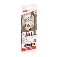 Edding 4200 Family porcelain brush pen (6-pack)