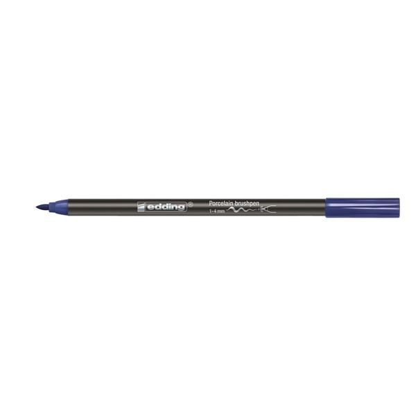 Edding 4200 blue porcelain brush pen 4-4200003 239287 - 1
