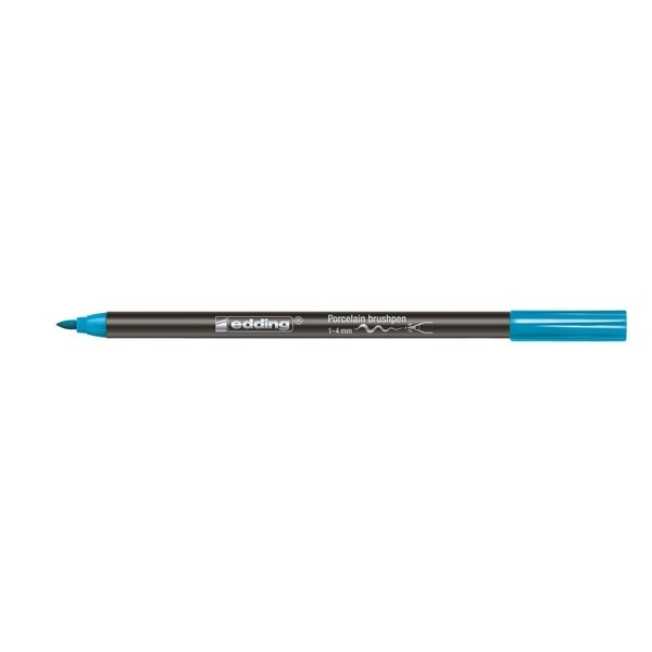 Edding 4200 light blue porcelain brush pen 4-4200010 239294 - 1