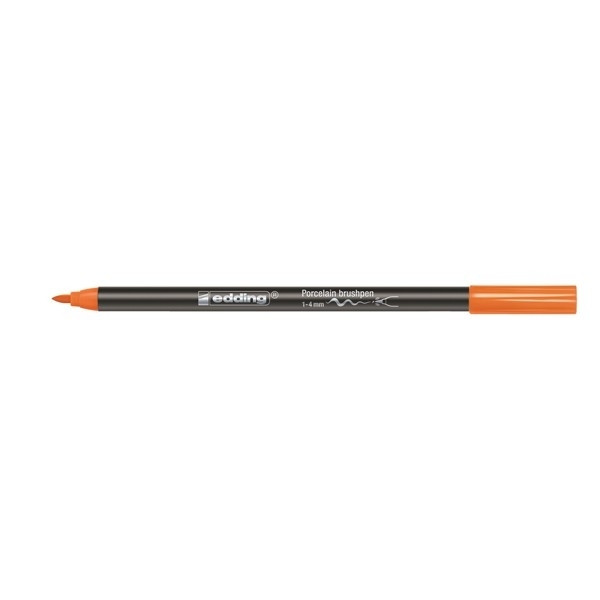 Edding 4200 orange porcelain brush pen 4-4200006 239290 - 1