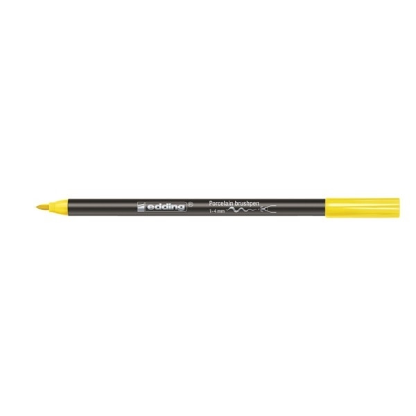 Edding 4200 yellow porcelain brush pen 4-4200005 239289 - 1