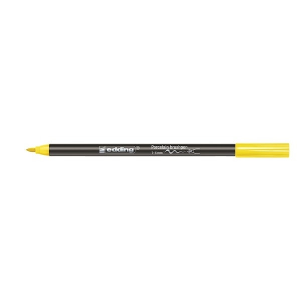 Edding 4200 yellow porcelain brush pen 4-4200005 239289 - 1