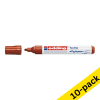Edding 4500 brown textile marker (10-pack) 239826 - 1
