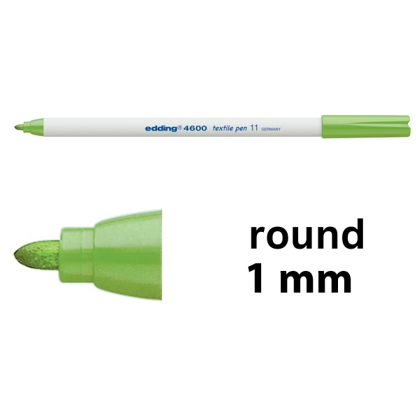 Edding 4600 light green textile marker 4-4600011 200906 - 1