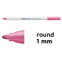 Edding 4600 neon pink textile marker 4-4600069 200915