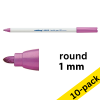 Edding 4600 neon violet textile marker (10-pack) 239857 - 1