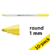 Edding 4600 neon yellow textile marker (10-pack) 239854 - 1
