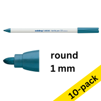 Edding 4600 oriental blue textile marker (10-pack)  239859