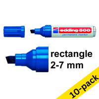 Edding 500 blue permanent marker (10-pack)  239866