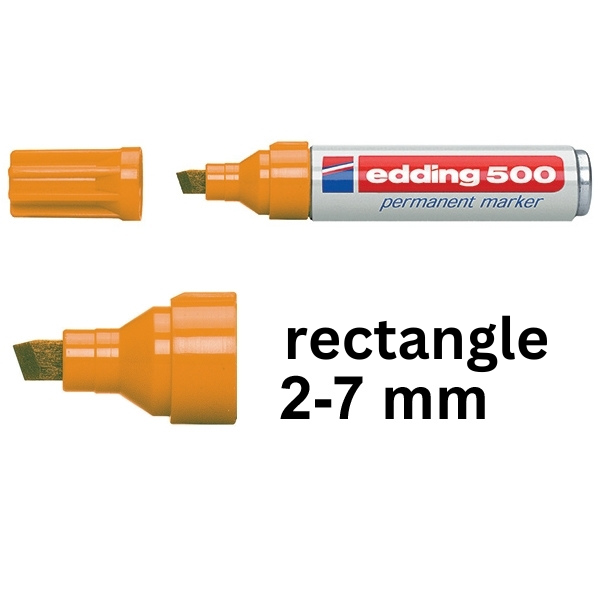 Edding 500 orange permanent marker 4-500006 200806 - 1